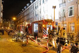 Woningbrand in Amsterdam-Zuid
