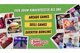 Vier het ultieme kinderfeestje bij Sir Winston Fun & Games in Zaandam!