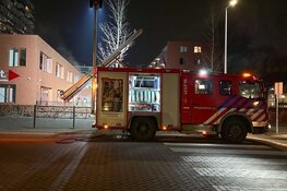 Smeulende brand in basisschool in Amsterdam