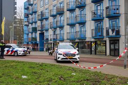 Val van hoogte langs Heesterveld in Amsterdam