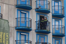 Val van hoogte langs Heesterveld in Amsterdam