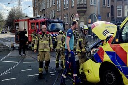 Ambulance betrokken bij aanrijding op Amstelveenseweg
