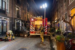 Brand in "Smokehouse" in centrum van Amsterdam