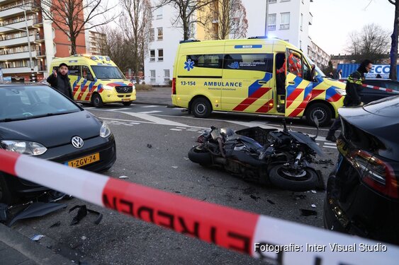 Motorrijder gewond op Osdorper Ban in Amsterdam