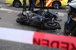 Motorrijder gewond op Osdorper Ban in Amsterdam
