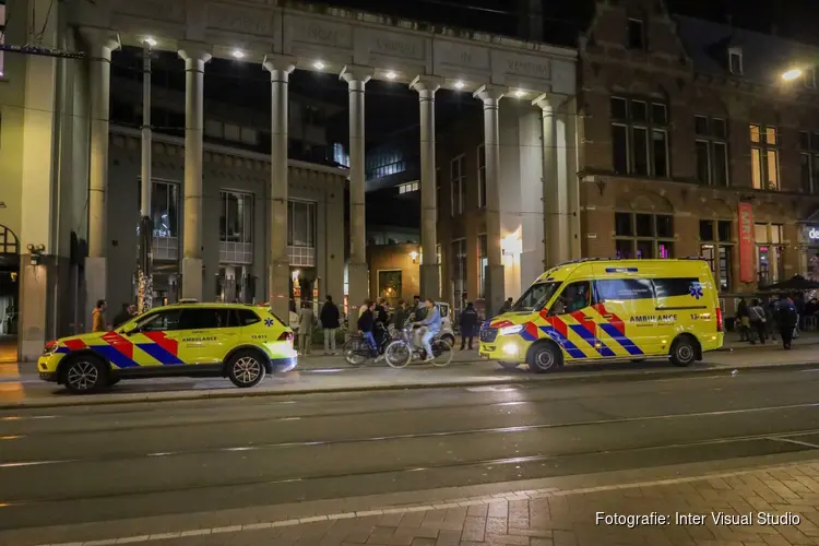 Melding van steekincident op Max Euweplein