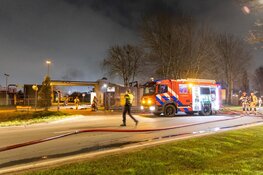 Brand bij Waternet in Amsterdam-Westpoort