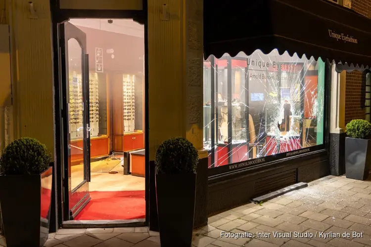 Inbraak bij opticiën in Amsterdam