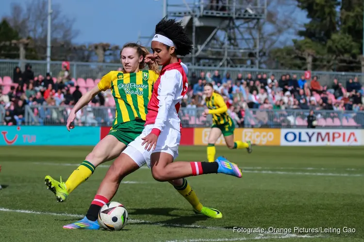 Probleemloze zege voor Ajax Vrouwen op ADO Den Haag