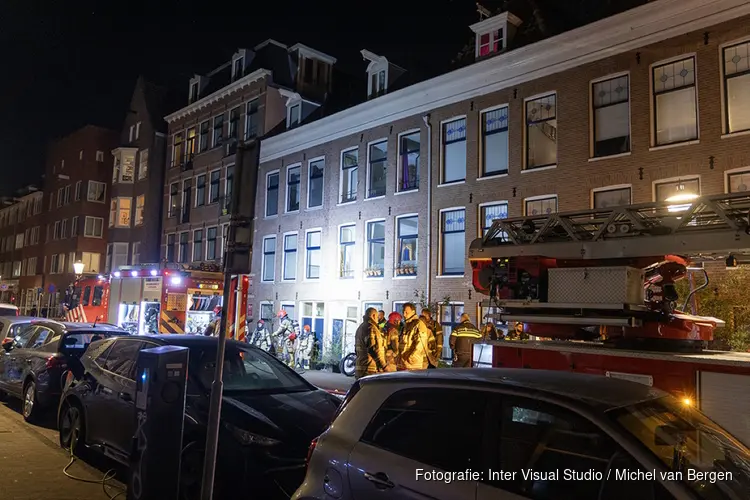 Veel rookontwikkeling bij woningbrand Jan Hanzenstraat
