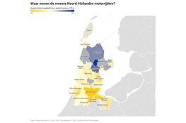 In deze Noord-Hollandse gemeente is motorrijden het populairst