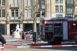 Dam afgezet vanwege autobrand