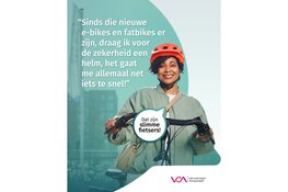 Vervoerregio Amsterdam lanceert campagne voor veilig fietsende 55-plusser