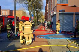 Flinke brand in kelderbox in Amsterdam