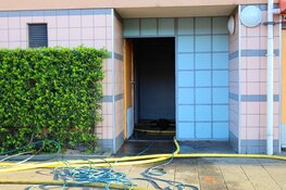 Flinke brand in kelderbox in Amsterdam