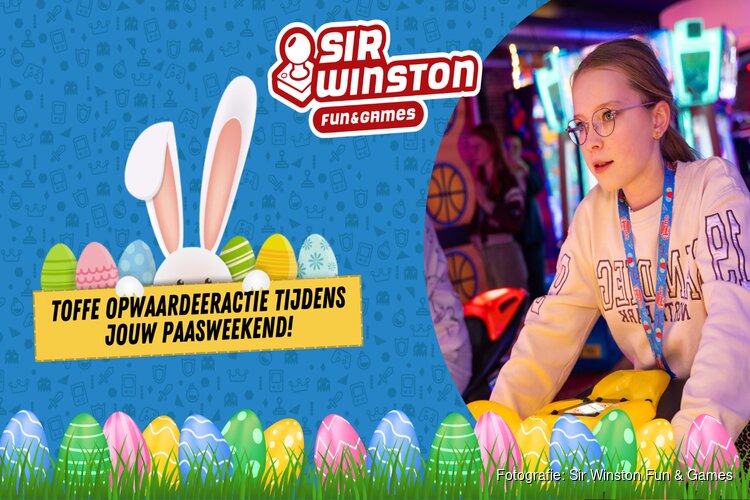 Pasen bij Sir Winston Fun & Games!