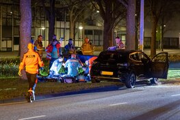 Automobilist gereanimeerd na eenzijdig ongeval Transformatorweg