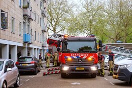 Brand in flatwoning Amsterdam Nieuw-West