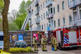 Brand in flatwoning Amsterdam Nieuw-West