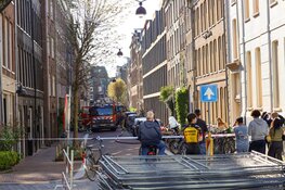 Woningbrand in Fokke Simonszstraat