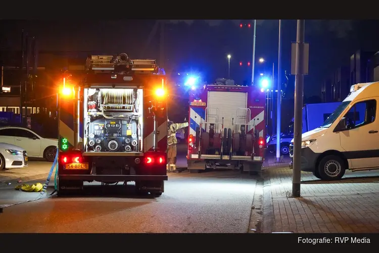 Explosie en brand bij bedrijf op Westelijk Havengebied