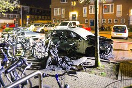 Meerdere voertuigen beschadigd bij autobrand Lex Althoffstraat