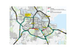 Wegwerkzaamheden rondom rechtbank Amsterdam komende zomer