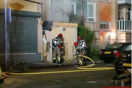 Uitslaande brand bij viswinkel Lieven de Keystraat