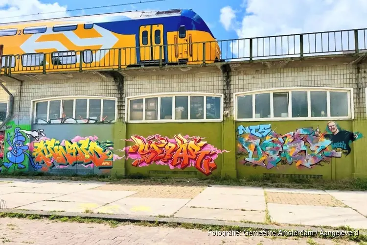 Spaklerweg leeft op: toegestane graffiti brengt kleur naar de straat