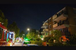 Flat volledig ontruimd na brand