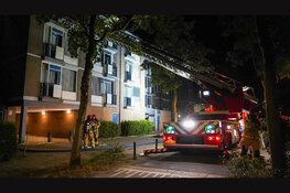 Flat volledig ontruimd na brand