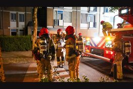 Flat volledig ontruimd na brand