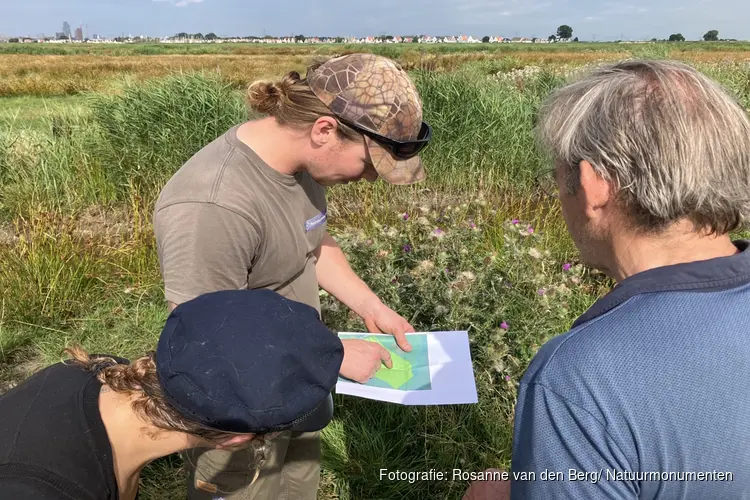 Mooie start vrijwilligers grote waternavel polder IJdoorn