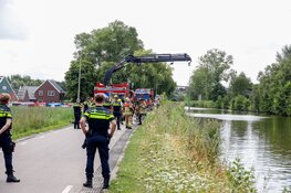 Hulpdiensten groots ingezet voor mogelijke persoon te water