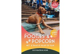 Pootjes & popcorn speciale filmavond voor hond en baas