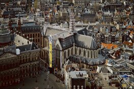 Concert op 40 meter hoogte: dak van De Nieuwe Kerk