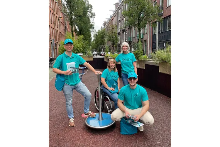 Geen drugs in Amsterdam Oost