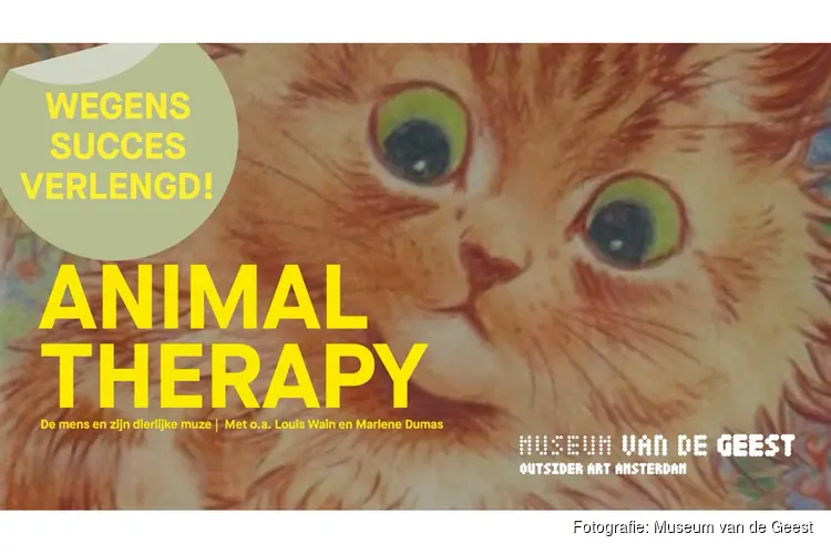 Tentoonstelling Animal Therapy wegens succes verlengd!