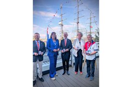 Andreaspenning voor vier vrijwilligers van Stichting SAIL