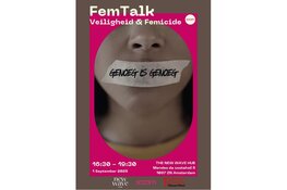 FemTalk in Amsterdam Nieuw-West: "Veiligheid & Femicide,  Genoeg is genoeg, tijd voor actie"