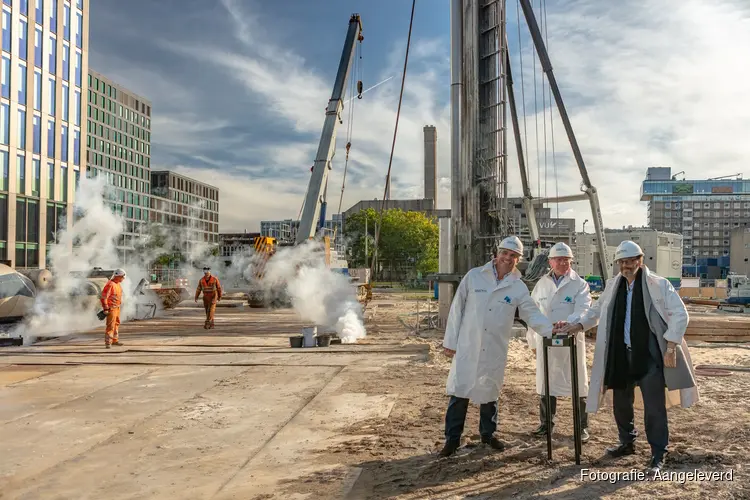 Eerste paal geslagen: VU Campus krijgt accelerator hub voor Life Sciences & Health