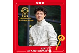 Samenwerking bezegeld: Sem Ben Yakar ambassadeur van de Sinterklaasintocht Amsterdam