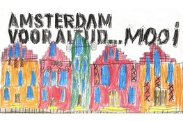 Opening 350 meter lange expo op Museumplein met toekomstdromen van jonge Amsterdammers