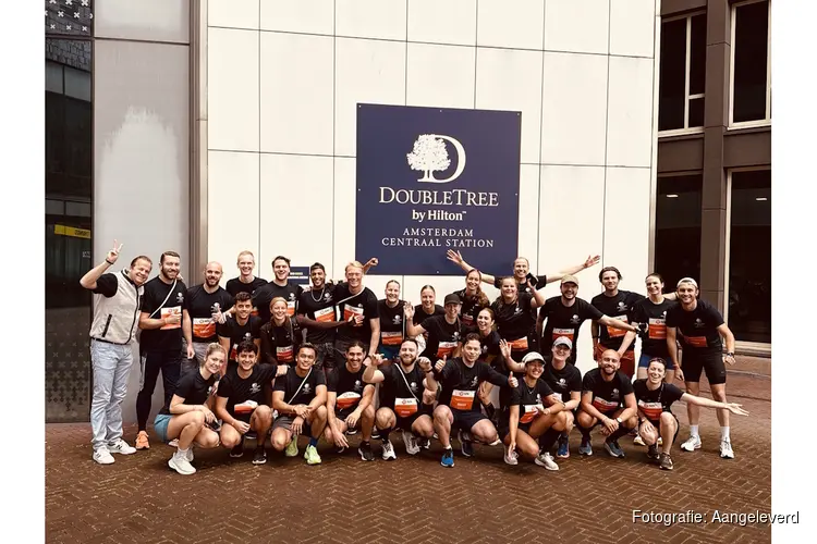 Sport verbroedert: medewerkers van DoubleTree by Hilton Amsterdam Centraal Station zetten zich in voor goede doelen