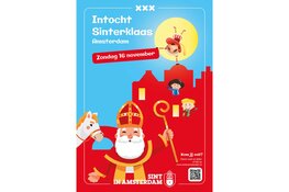 Sinterklaas komt naar Amsterdam op zondag 16 november 2025