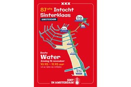 Sinterklaas komt naar Amsterdam op zondag 16 november 2025​​​​​​​​​​