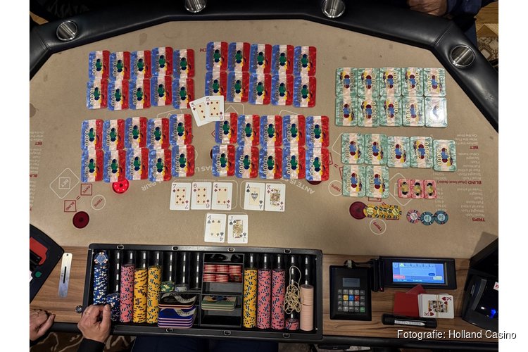 Gast wint bijna €500.000,- tijdens wachten op zijn beurt aan pokertafel