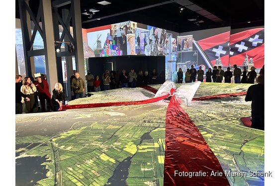 Amsterdam in Motion geopend: Amsterdam 750 krijgt een spectaculair cadeau