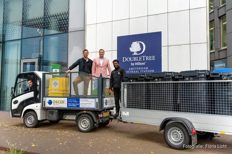 Grootste hotel binnen de ring van Amsterdam zet nieuwe stap in circulair afvalbeheer