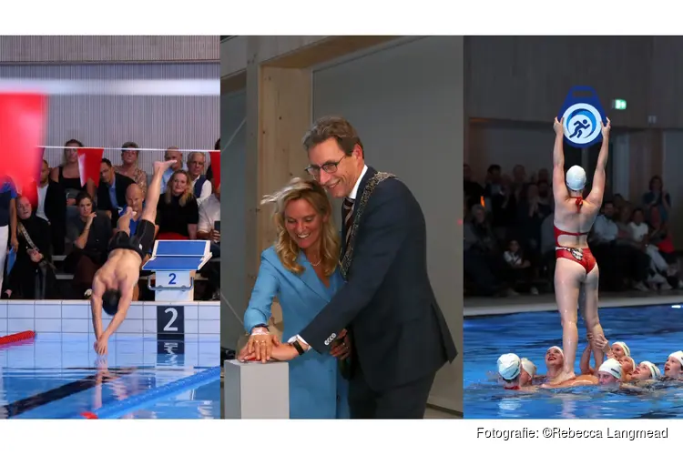 Feestelijke opening van het nieuwe zwembad en kantoor van AmstelveenSport